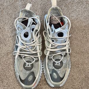 Nike Gray and White Men's Shoes